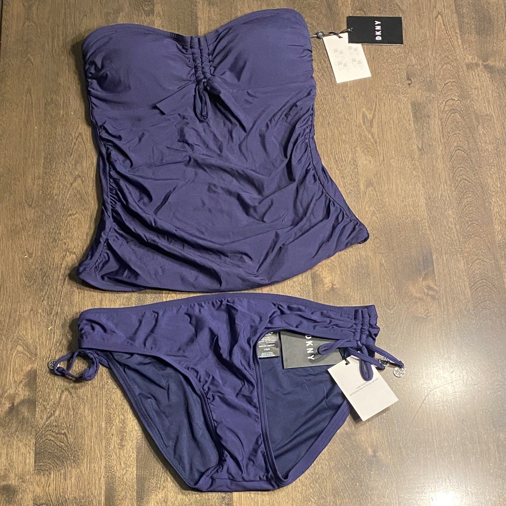 Anne Cole Deep Blue Women's Bikini Set